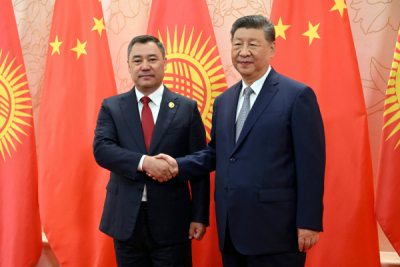 Президент Садыр Жапаров провел переговоры с председателем КНР Си Цзиньпином