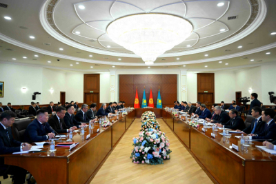 В Астане состоялось 13-е заседание Межправительственного совета между Кыргызстаном и Казахстаном