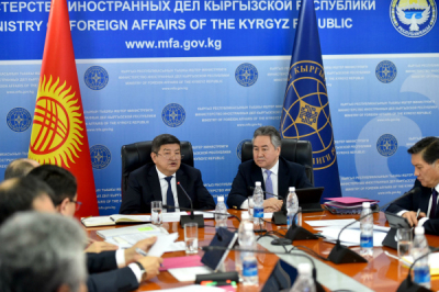 Акылбек Жапаров принял участие в коллегии Министерства иностранных дел