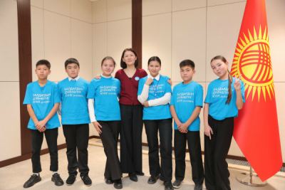 Дети Кыргызстана вступили в прямой диалог с государством: состоялись встречи «Дети говорят — 2025»