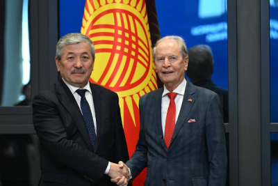 Адылбек Касымалиев встретился с представителями деловых кругов Германии и Австрии