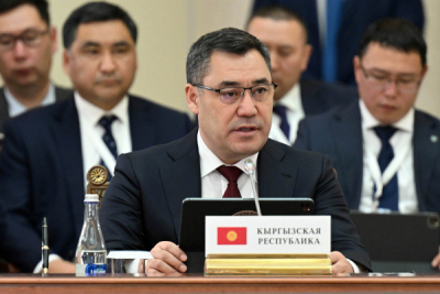 Садыр Жапаров выступил на очередном заседании Высшего Евразийского экономического совета