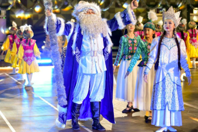 В Бишкеке прошла новогодняя ёлка мэра города