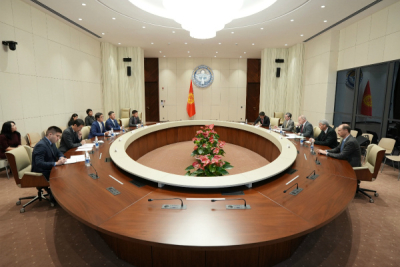 Эдиль Байсалов принял Первого Вице-спикера Нацсовета Швейцарской Конфедерации Пьер-Андре Пажа