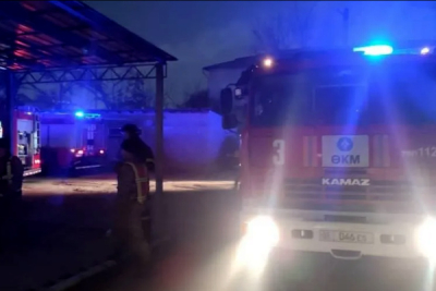 В Бишкеке при пожаре в доме престарелых погибли два человека