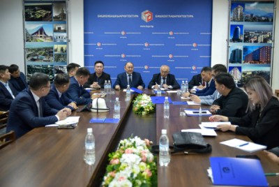 Мэр Бишкека встретился со столичными архитекторами