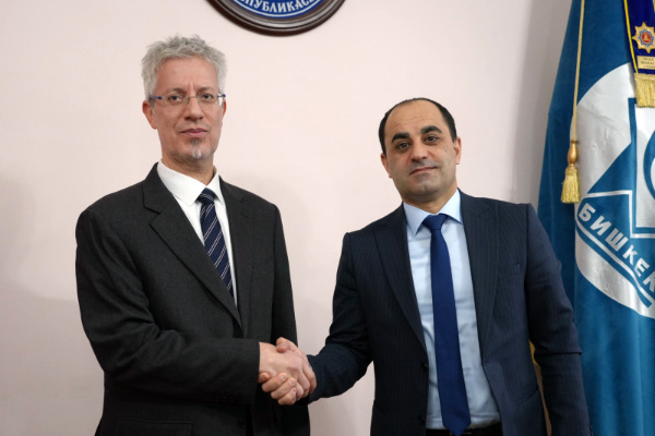 В мэрии столицы прошла встреча с Чрезвычайным и Полномочным послом Республики Кипр